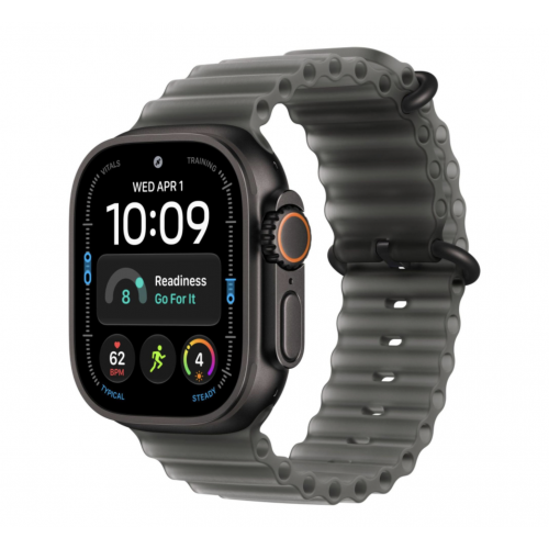 Apple Watch Ultra 4 GPS+Cellular, 49 мм, Black Titanium, Ocean Band (TransluBlack)